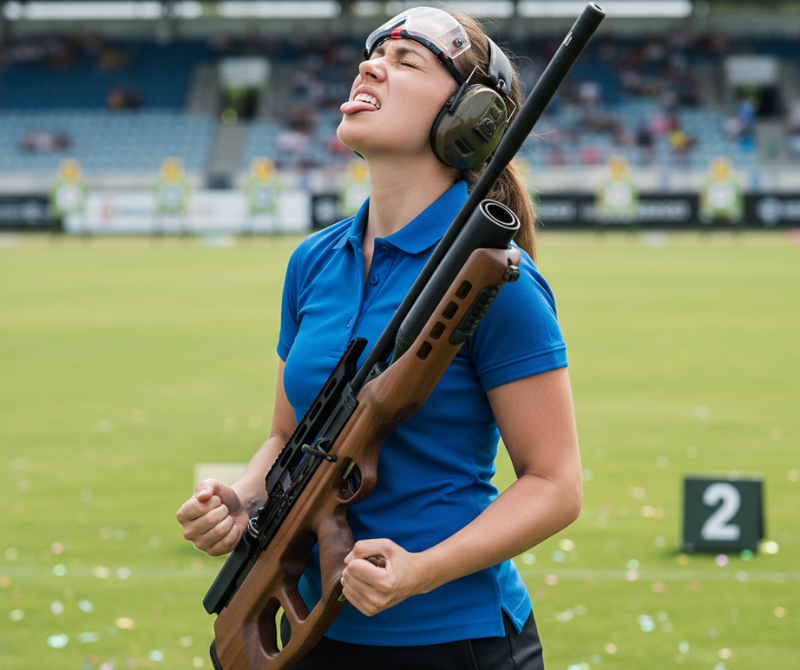 Hatsan Air Max QE 5.5mm High‑Accuracy Air Tool – Outdoor Target